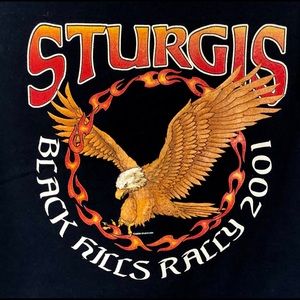 Vintage 2001 Sturgis Black Hills Rally tee